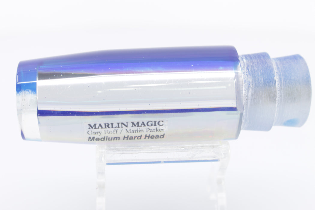Marlin Magic Mirrored-Rainbow Blue Back Medium Hard Head 9" 2.8oz