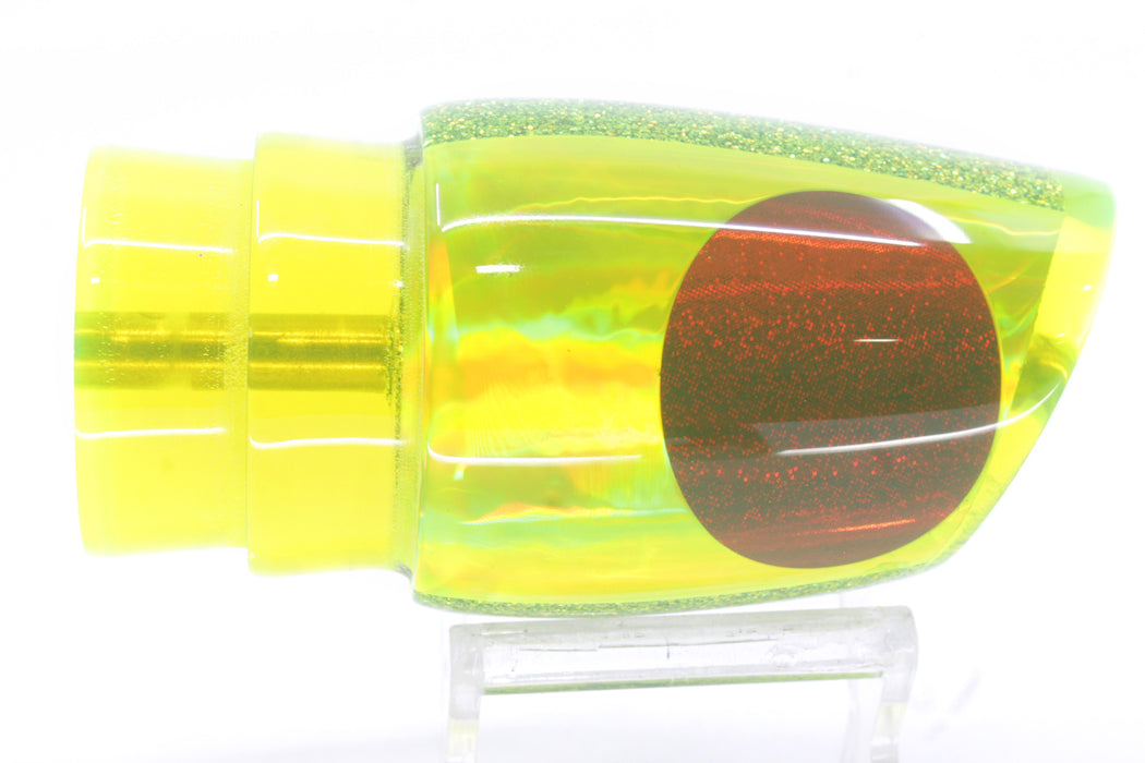 Koya Lures Chartreuse Rainbow Red Eyes Large 861 14" 6.7oz