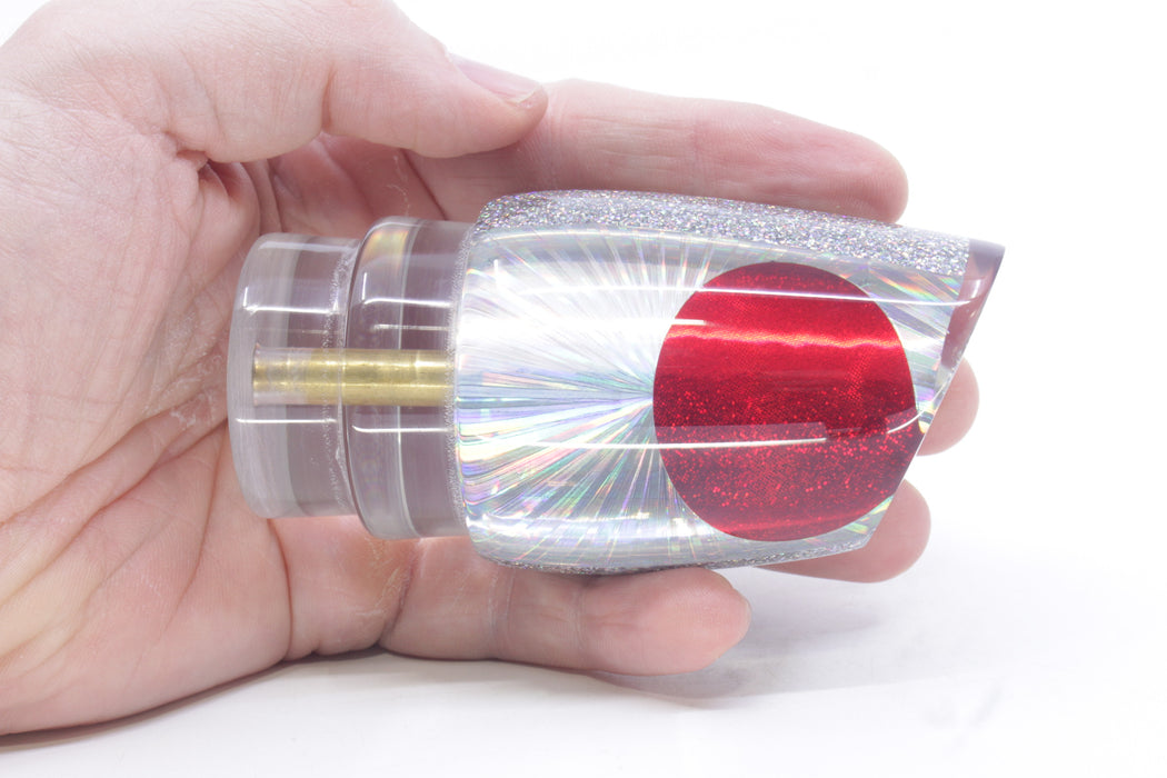 Koya Lures Silver Rainbow Starburst Red Eyes Large 861 14" 6.7oz