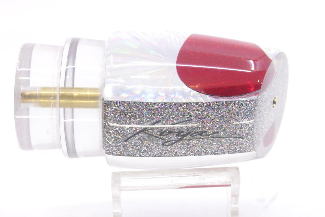 Koya Lures Silver Rainbow Starburst Red Eyes Large 861 14" 6.7oz
