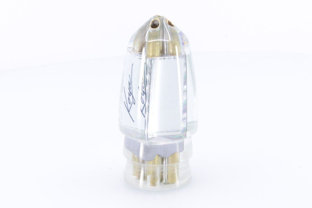 Koya Lures Clear Mirrored 4-Hole Bullet 9"+ 6oz GZE