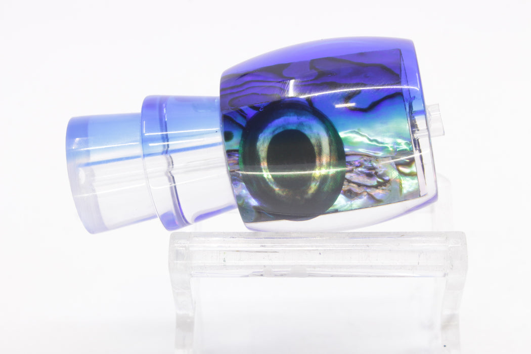 Moyes Lures Paua Shell Blue Back Taxi Eyes Large Tang 9" 2oz
