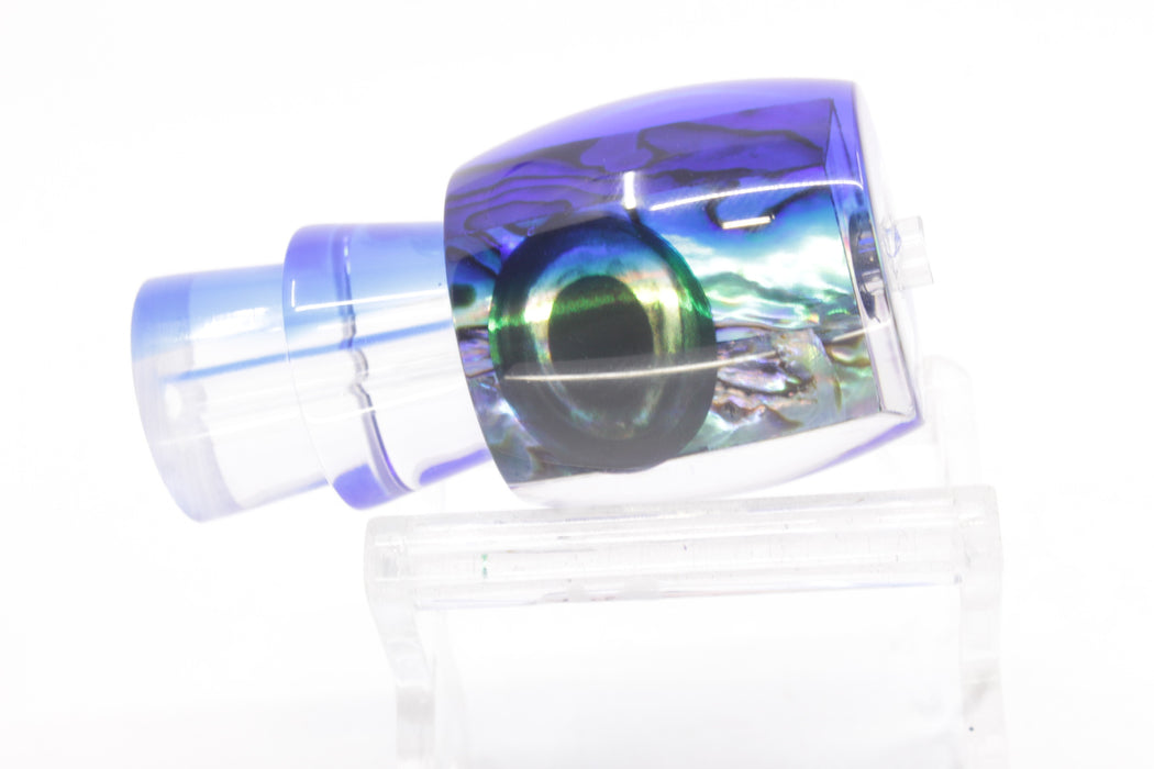 Moyes Lures Paua Shell Blue Back Taxi Eyes Large Tang 9" 2oz