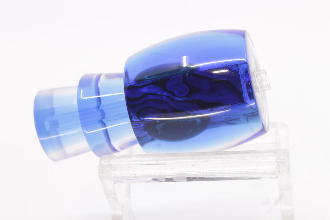 Moyes Lures Paua Shell Blue Back Taxi Eyes Large Tang 9" 2oz