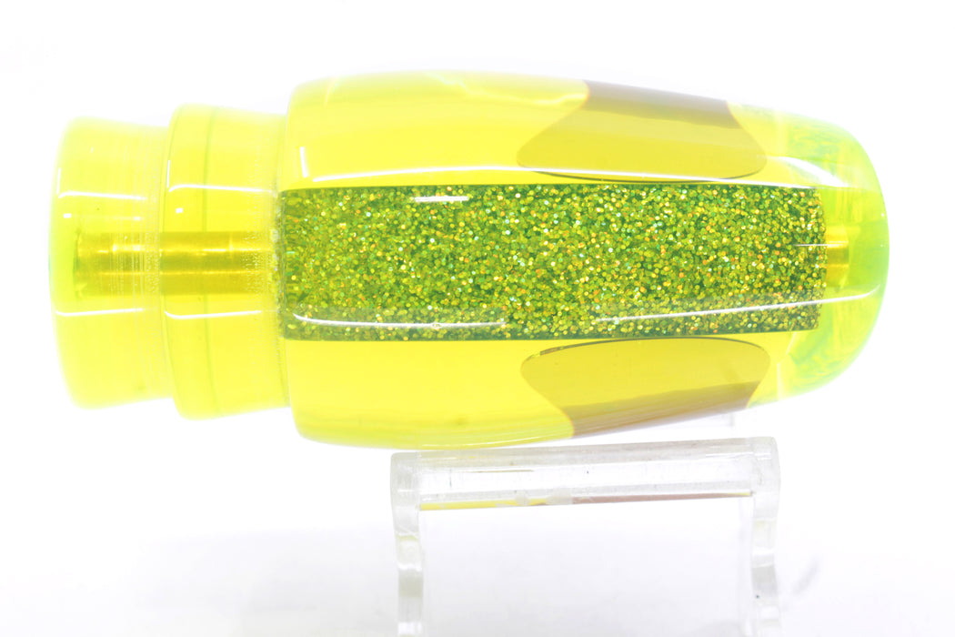 Koya Lures Chartreuse Rainbow Red Eyes Medium 861 12" 5.8oz