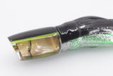 Crampton Baits Real Golden MOP Black-Green Back Mini HoG 9" 4oz Skirted