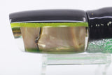 Crampton Baits Real Golden MOP Black-Green Back Mini HoG 9" 4oz Skirted