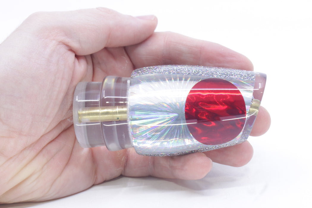 Koya Lures Silver Rainbow Starburst Red Eyes Medium 861 12" 5.8oz