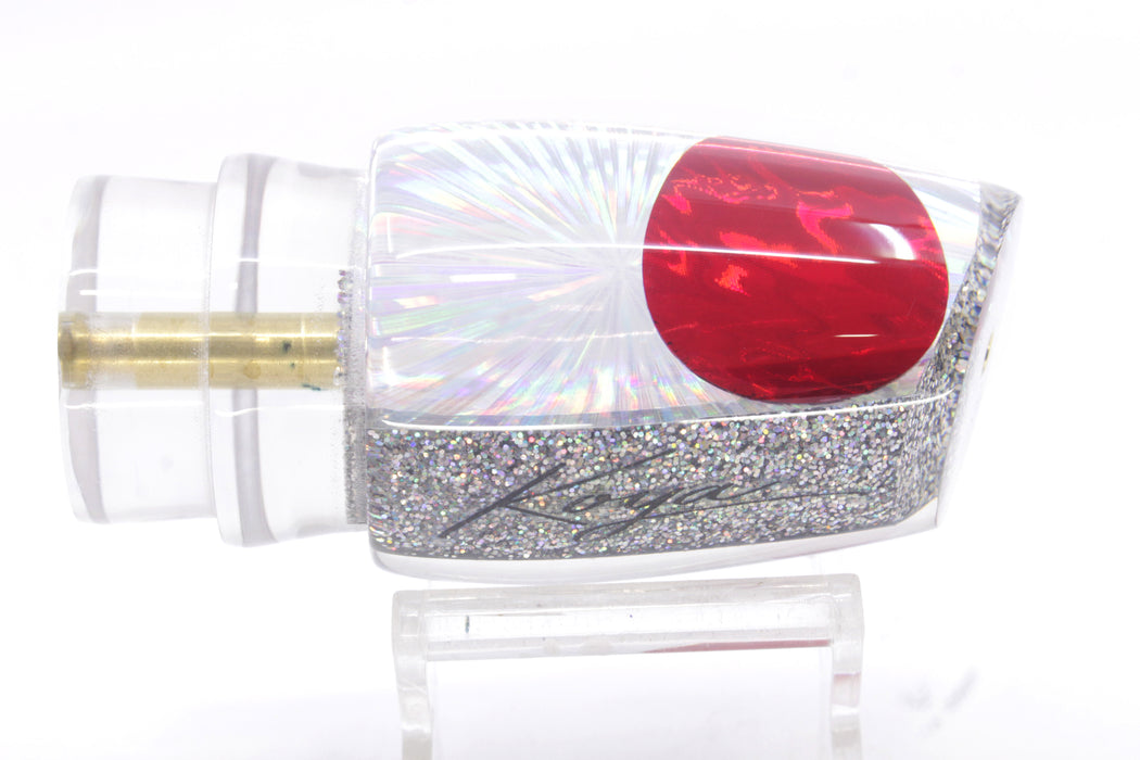 Koya Lures Silver Rainbow Starburst Red Eyes Medium 861 12" 5.8oz