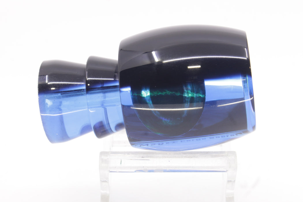 Moyes Lures Blue Mirrored Black Back Taxi Eyes Large Secret 12" 3oz