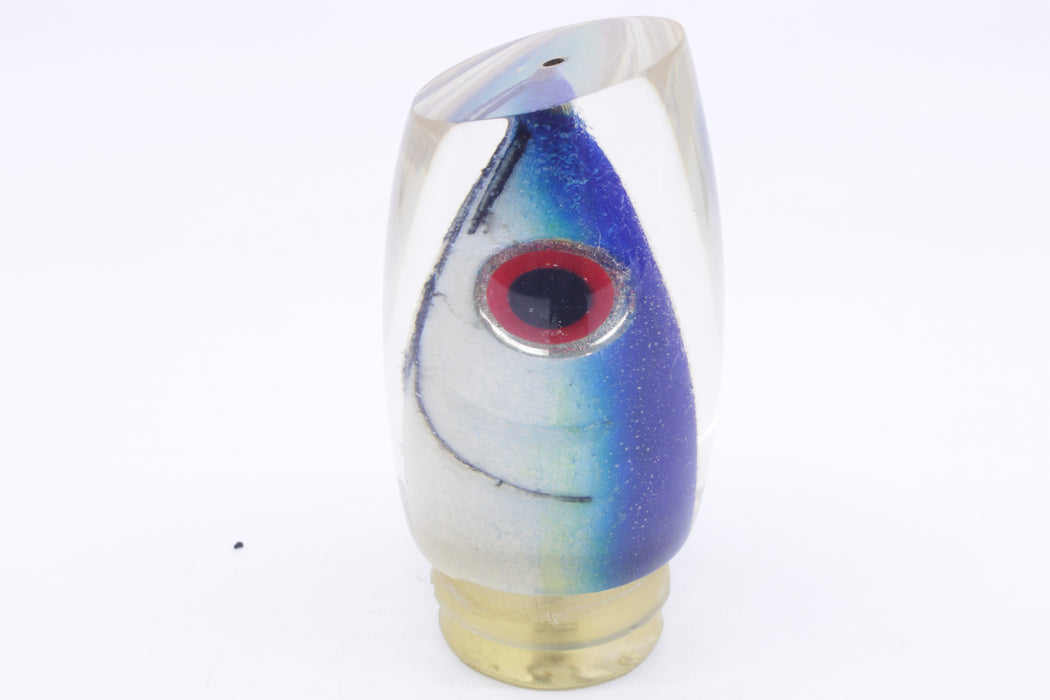 Joe Yee Original Blue-White Fish Head Popo 14" 9oz