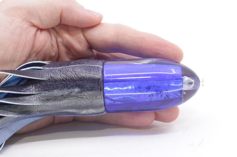 A La Vive Lures Blue Rainbow Horner Man 12" 7.5oz ALV Skipjack Dark Blue
