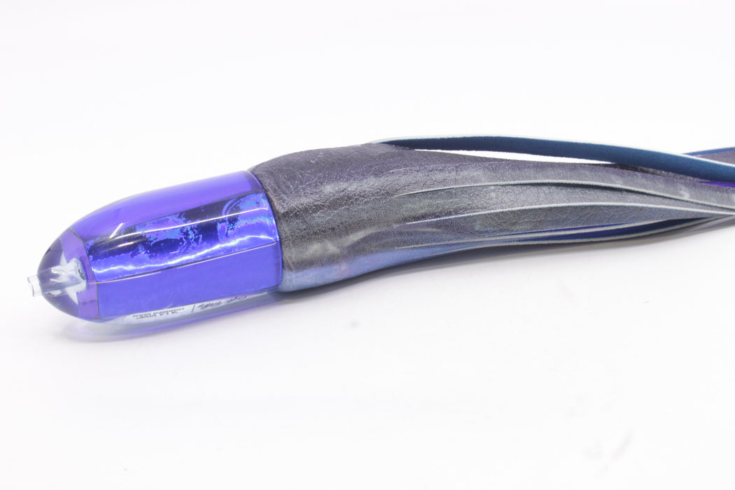 A La Vive Lures Blue Rainbow Horner Man 12" 7.5oz ALV Skipjack Dark Blue