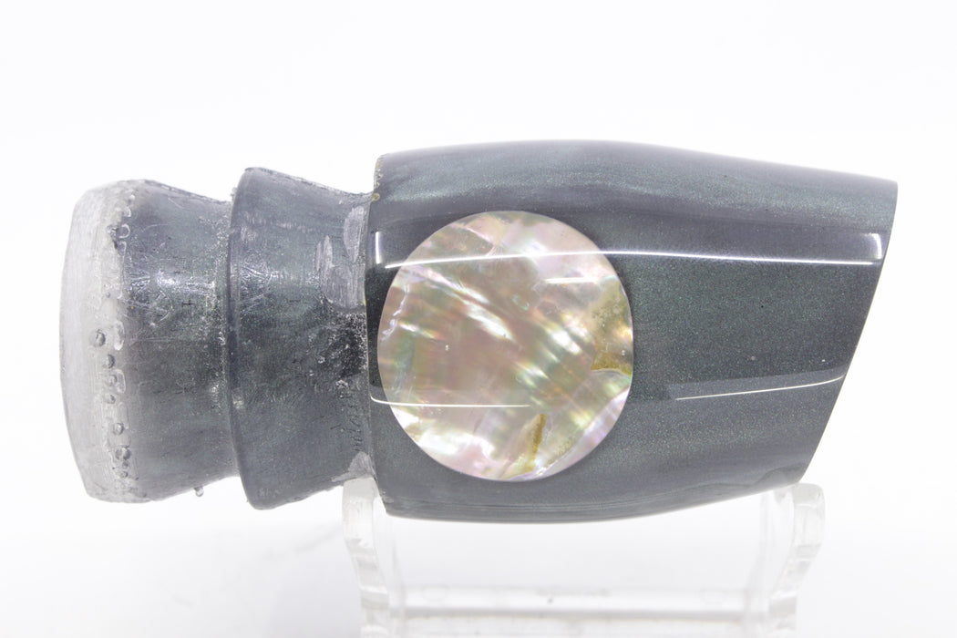 Joe Yee Lures by KEGZ Charcoal Gray Pearl Real Shell Eyes Apollo 12" 2.8oz