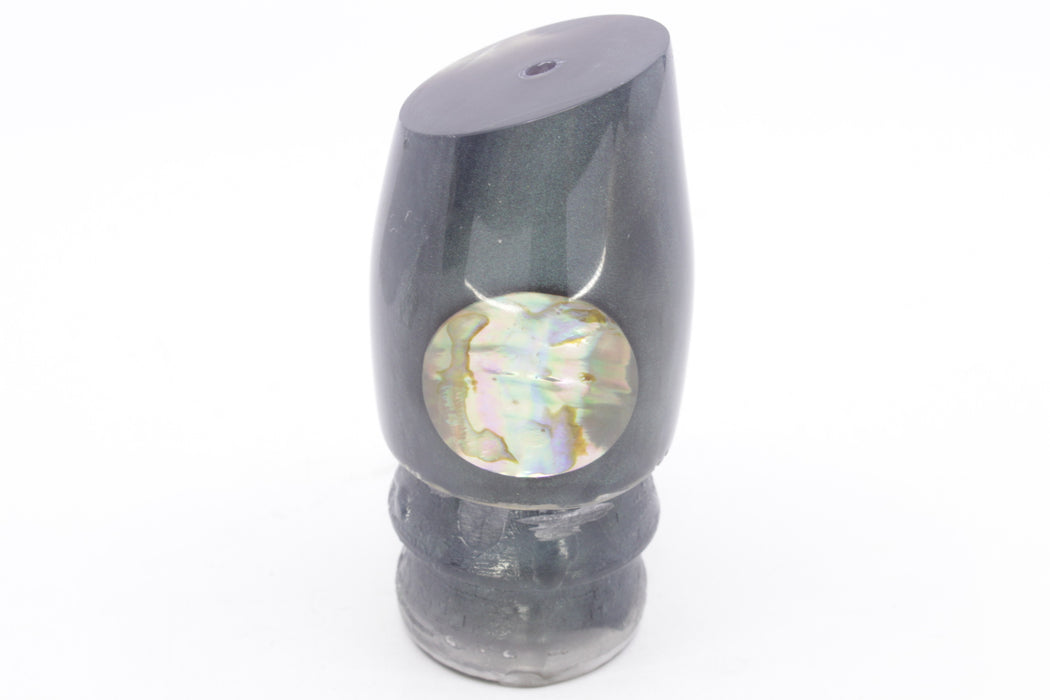 Joe Yee Lures by KEGZ Charcoal Gray Pearl Real Shell Eyes Apollo 12" 2.8oz