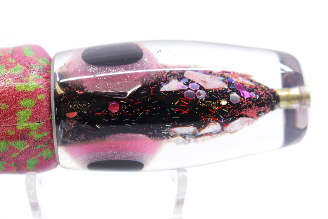 Coggin Lures Black-Pink S&P Cracked Pink MOP Copalure 45 Fish Head 12" 5.5oz ALV