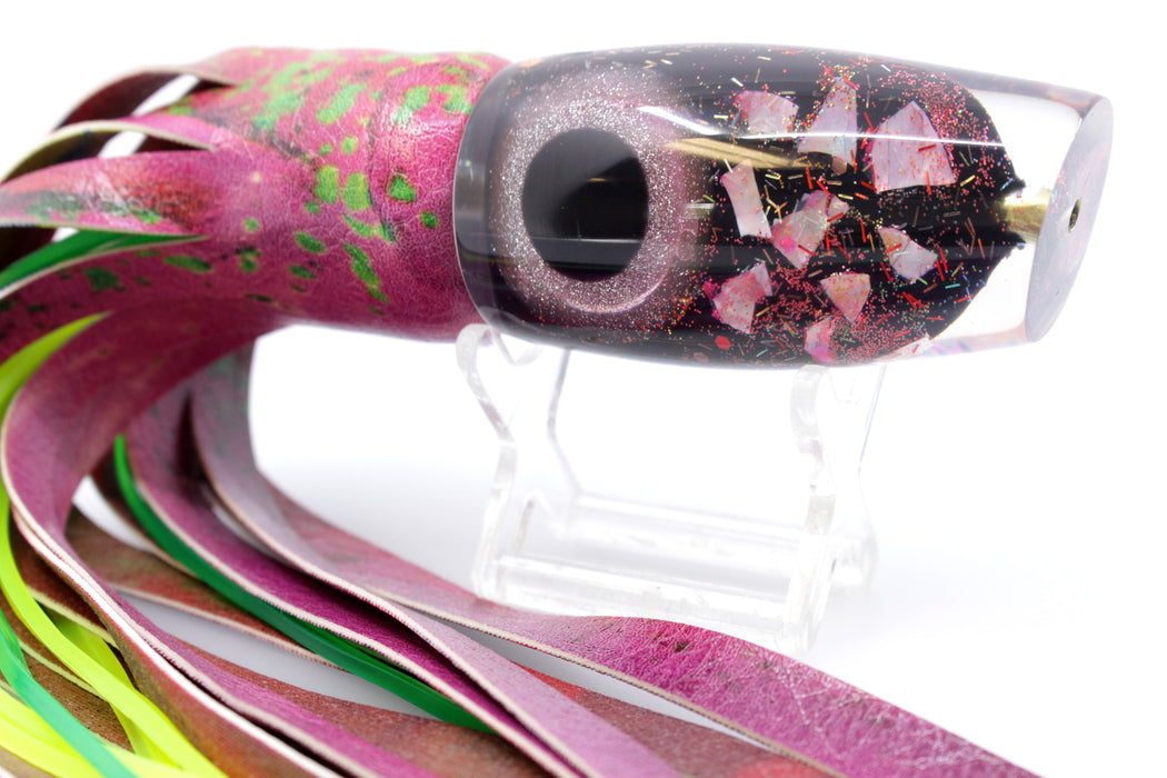 Coggin Lures Black-Pink S&P Cracked Pink MOP Copalure 45 Fish Head 12" 5.5oz ALV