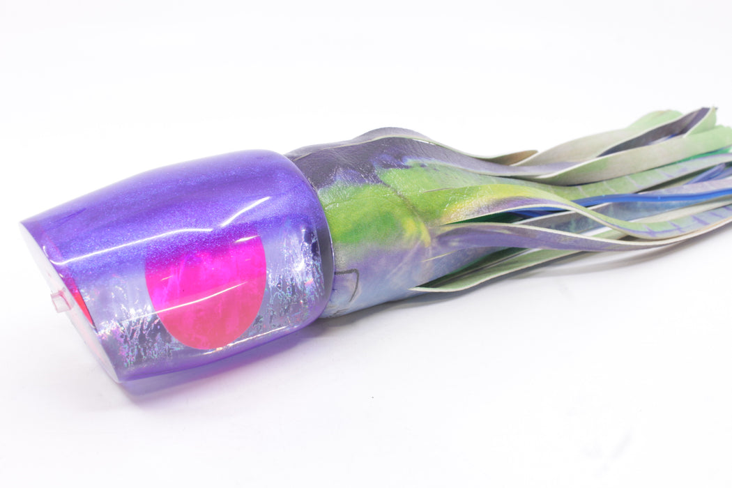 A La Vive Lures Purple Rainbow Purple Back Pink Eyes Large Pothound 14" 10.5oz ALV