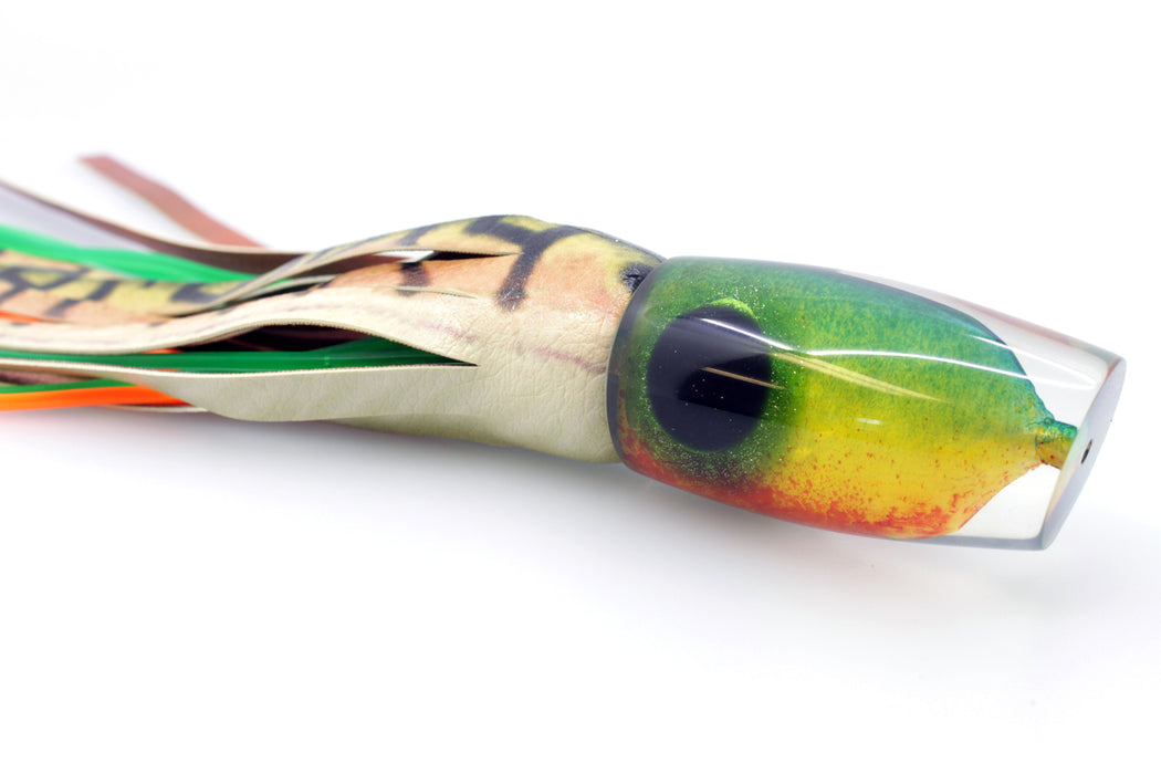 Coggin Lures Mango Copalure 45 Fish Head 12" 5.5oz ALV Fire Mackerel