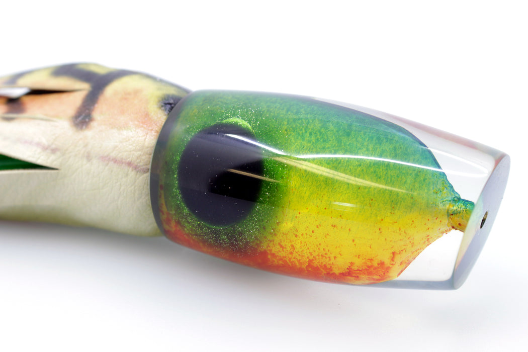 Coggin Lures Mango Copalure 45 Fish Head 12" 5.5oz ALV Fire Mackerel