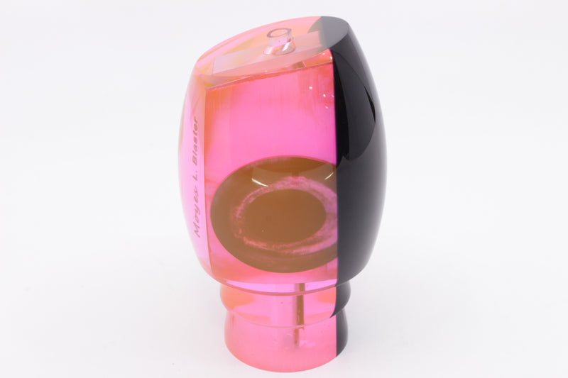 Moyes Lures Pink MOP Black Back Taxi Eyes Back Large Blaster 14" 6.3oz