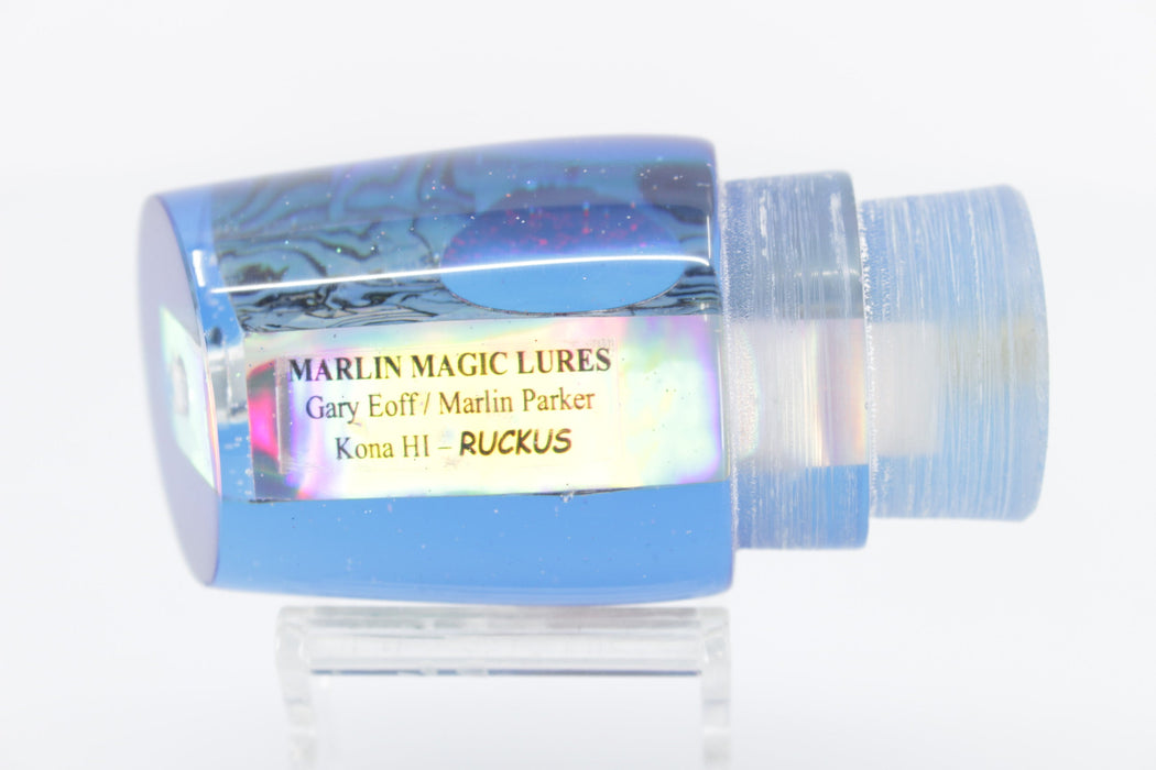 Marlin Magic Paua Shell Blue Back Red Eyes Ruckus 12" 7.2oz