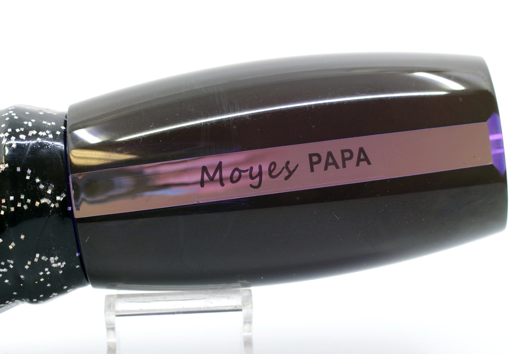 Moyes Lures Purple Mirrored Black Back Papa Teaser 31oz Skirted