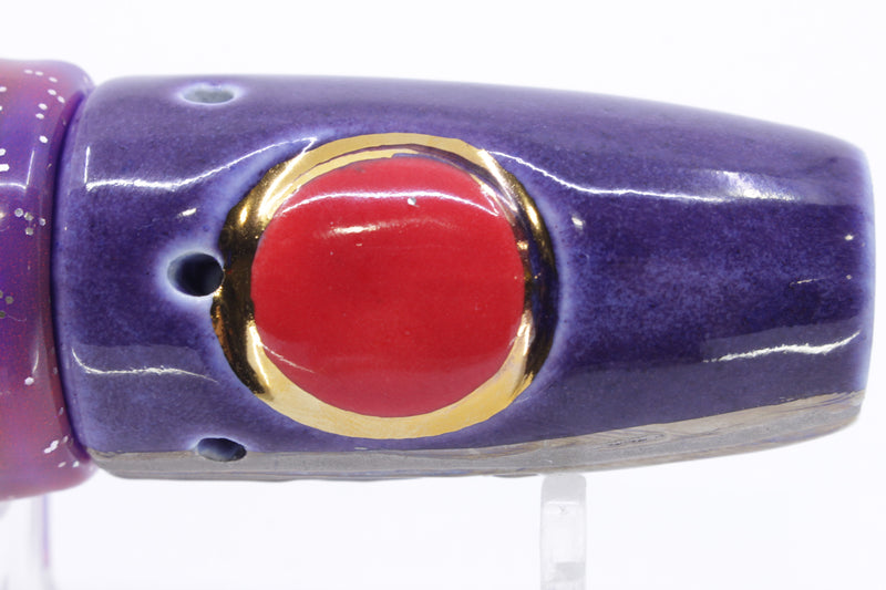 Mark White Lures Purple Smoker 9" 5oz Skirted Plum/Pink