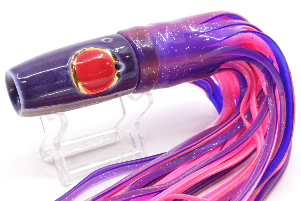 Mark White Lures Purple Smoker 9" 5oz Skirted Plum/Pink