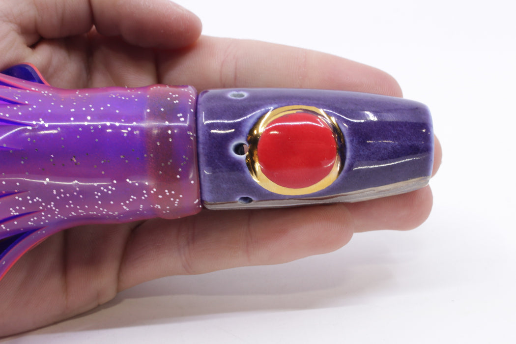 Mark White Lures Purple Smoker 9" 5oz Skirted Plum/Pink