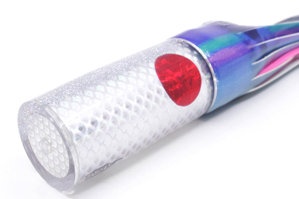 TANTRUM Lures Silver Rainbow Scale Silver Back Large AMN 12" 7.5oz Fire Tailz Vinyl