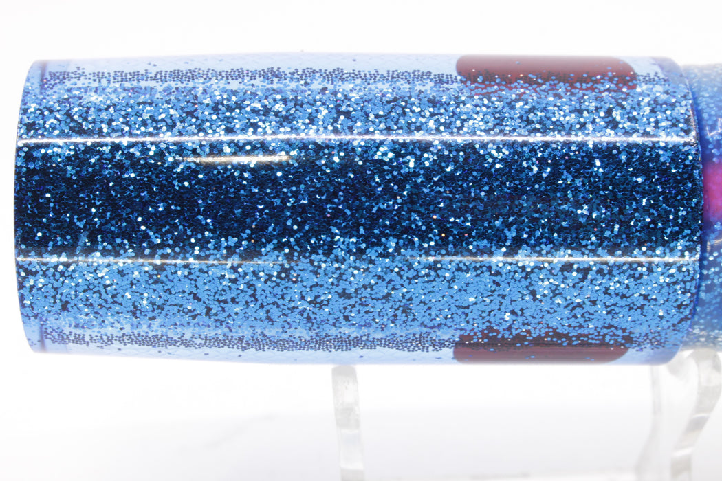 TANTRUM Lures Ice Blue Rainbow Scale Blue Back Large AMN 12" 7.5oz Skirted