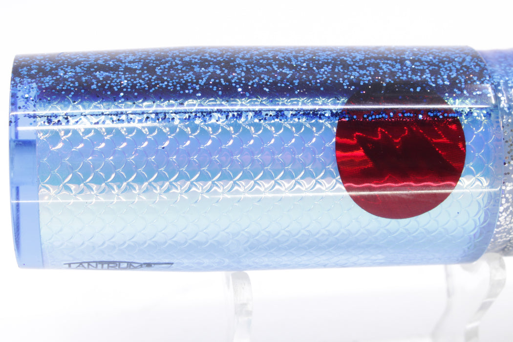 TANTRUM Lures Ice Blue Rainbow Scale Blue Back Large AMN 12" 7.5oz Skirted