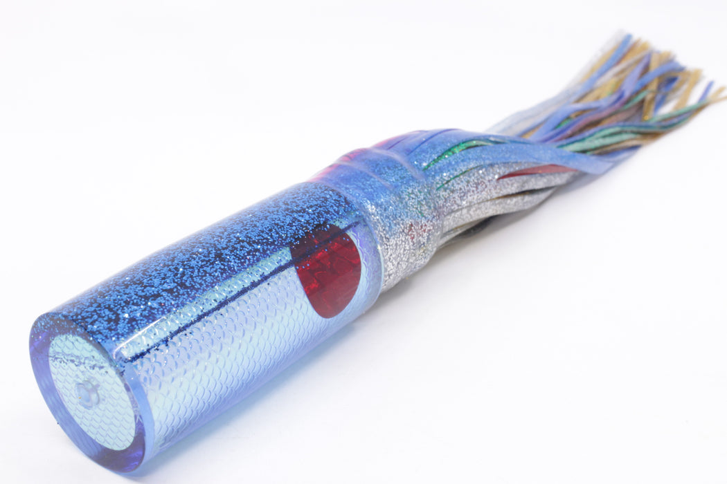 TANTRUM Lures Ice Blue Rainbow Scale Blue Back Large AMN 12" 7.5oz Skirted