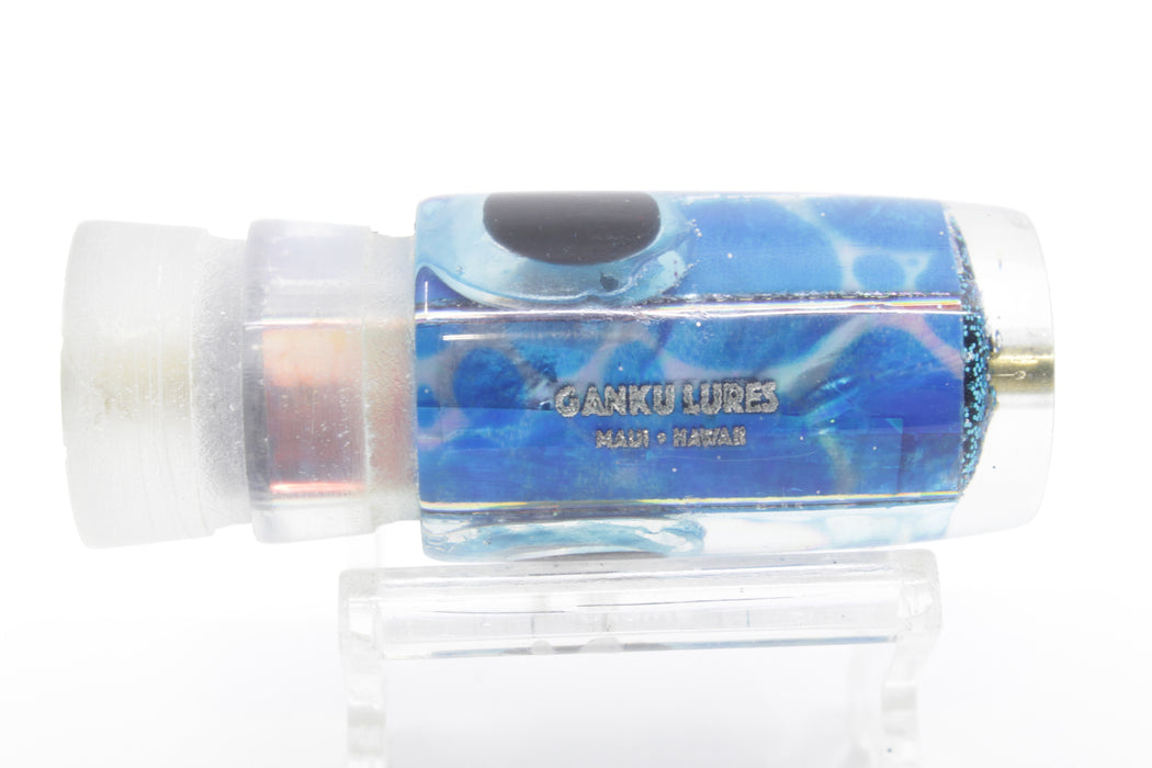 Ganku Lures "Pelagic Trigger V2" Blue Dot MOP Resin Eyes Can Pusher 9" 4.5oz