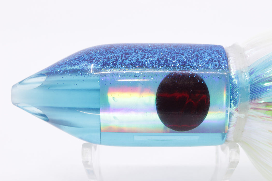 TANTRUM Lures Teal Rainbow Blue Back Medium JetPack Bullet 9" 6.4oz EZ Flash Feathersword