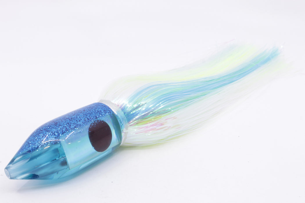 TANTRUM Lures Teal Rainbow Blue Back Medium JetPack Bullet 9" 6.4oz EZ Flash Feathersword