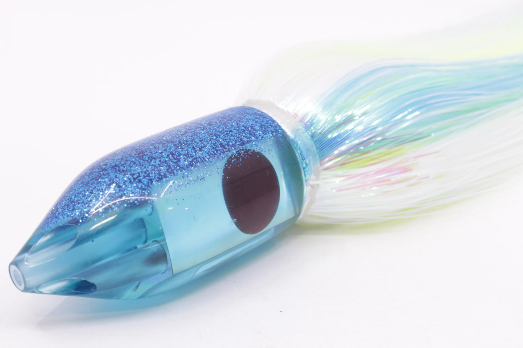 TANTRUM Lures Teal Rainbow Blue Back Medium JetPack Bullet 9" 6.4oz EZ Flash Feathersword