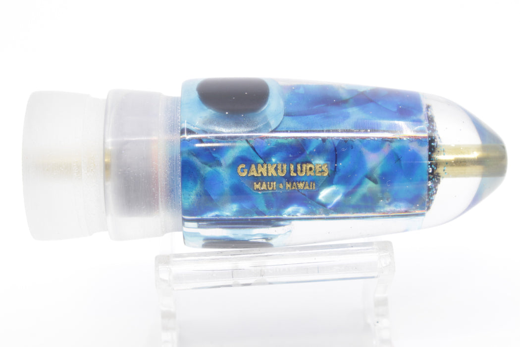 Ganku Lures "Pelagic Trigger V2" Blue Dot Blue-Purple Abalone Long Bullet 9" 5.5oz