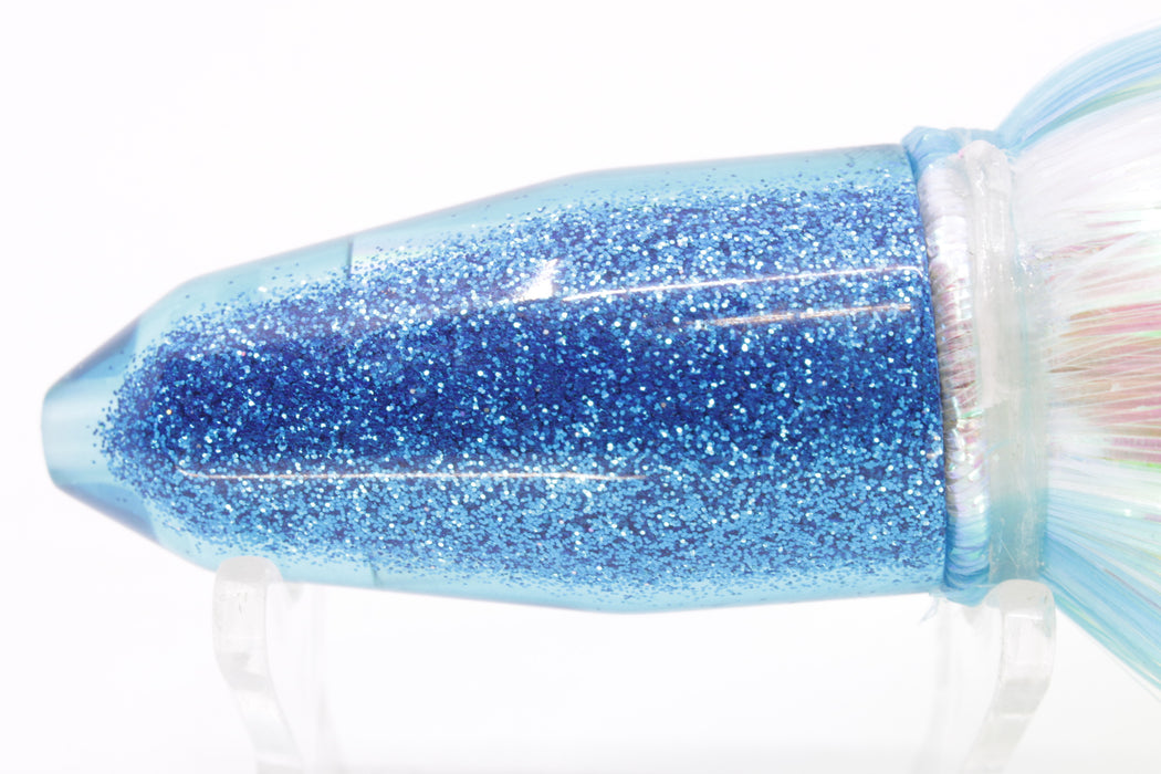 TANTRUM Lures Ice Blue Rainbow Blue Back Small Bullet 7" 4oz EZ Flash Feathersword