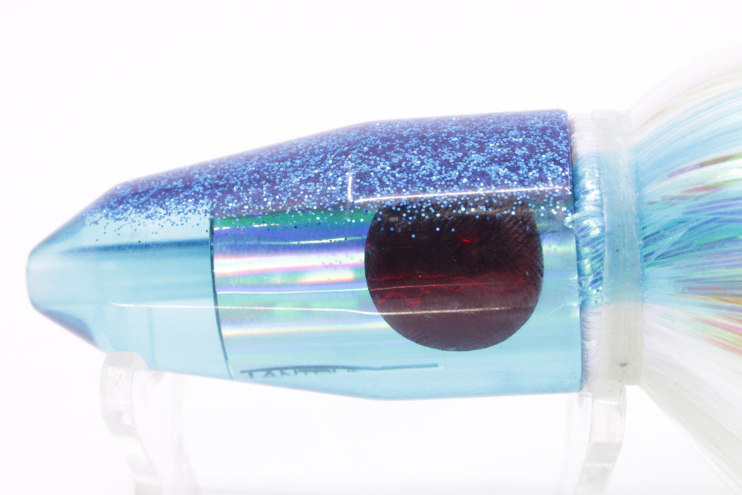 TANTRUM Lures Ice Blue Rainbow Blue Back Small Bullet 7" 4oz EZ Flash Feathersword