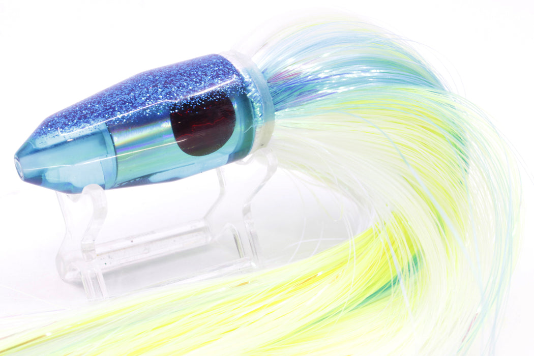 TANTRUM Lures Ice Blue Rainbow Blue Back Small Bullet 7" 4oz EZ Flash Feathersword