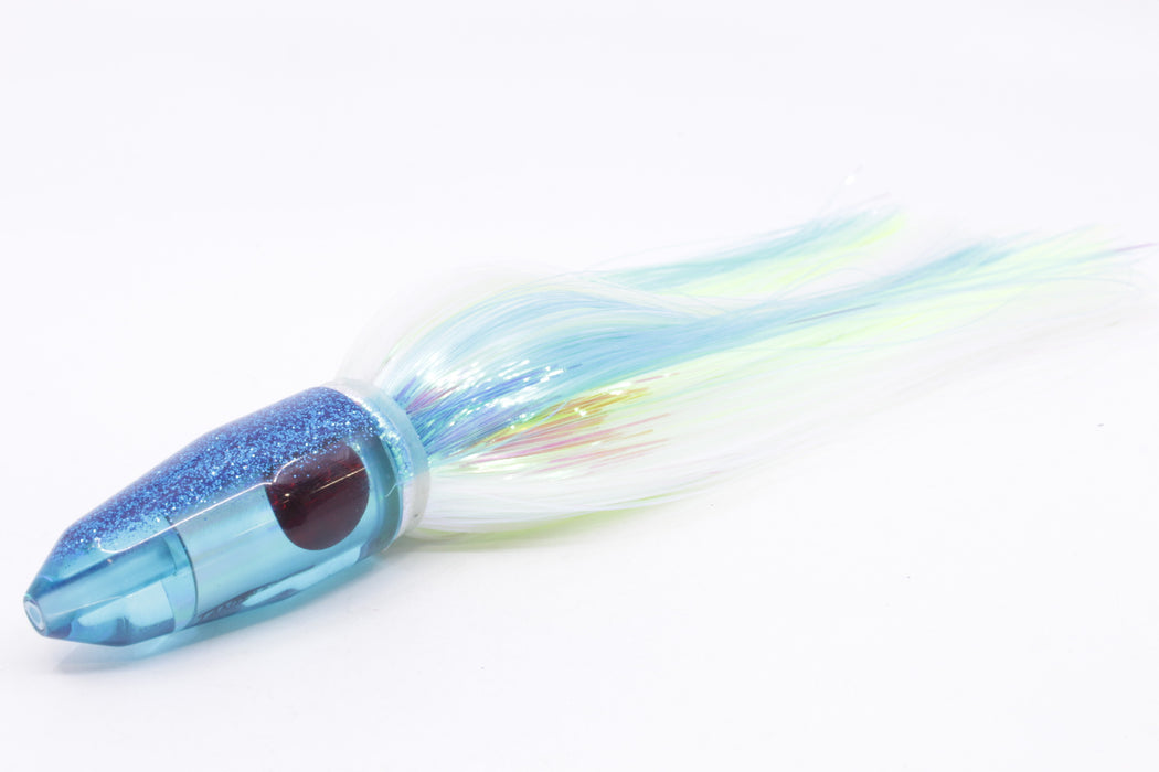 TANTRUM Lures Ice Blue Rainbow Blue Back Small Bullet 7" 4oz EZ Flash Feathersword