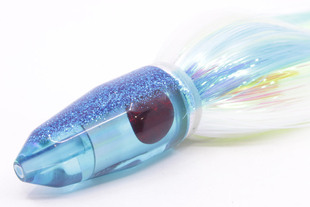 TANTRUM Lures Ice Blue Rainbow Blue Back Small Bullet 7" 4oz EZ Flash Feathersword