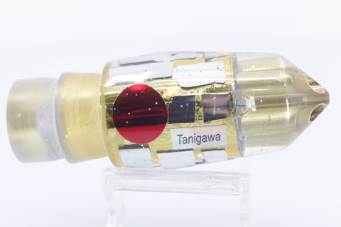 Tanigawa Lures Gold Rainbow Cracked Glass 4-Hole Bullet 9"+ 8oz