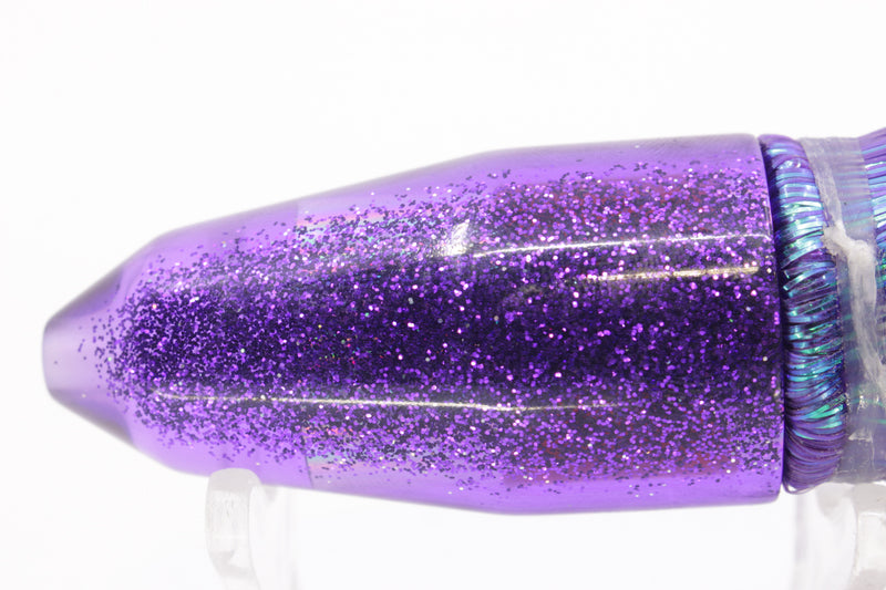 TANTRUM Lures Purple Rainbow Purple Back Small Bullet 7" 4oz Strobez Purple/Pink