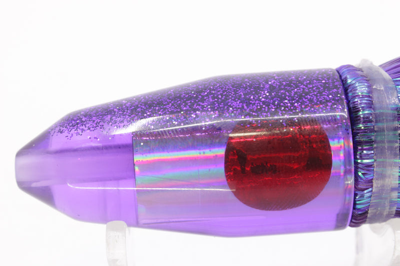 TANTRUM Lures Purple Rainbow Purple Back Small Bullet 7" 4oz Strobez Purple/Pink