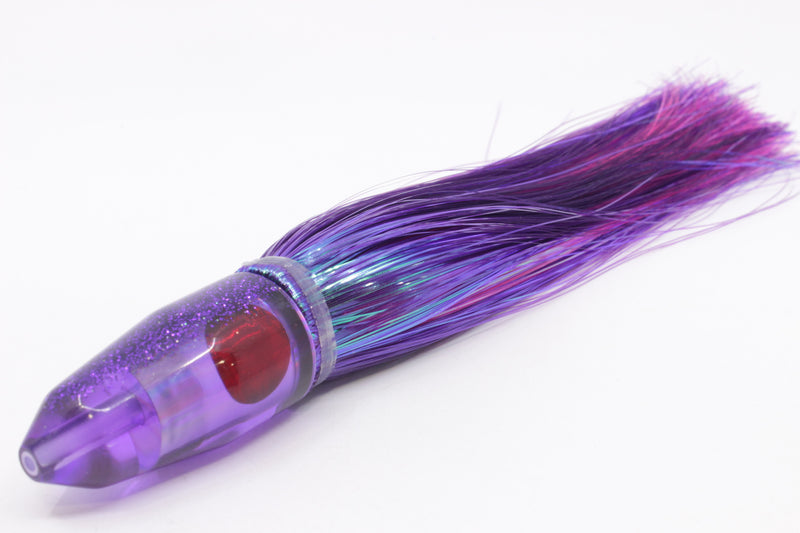 TANTRUM Lures Purple Rainbow Purple Back Small Bullet 7" 4oz Strobez Purple/Pink