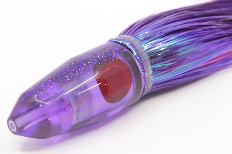 TANTRUM Lures Purple Rainbow Purple Back Small Bullet 7" 4oz Strobez Purple/Pink