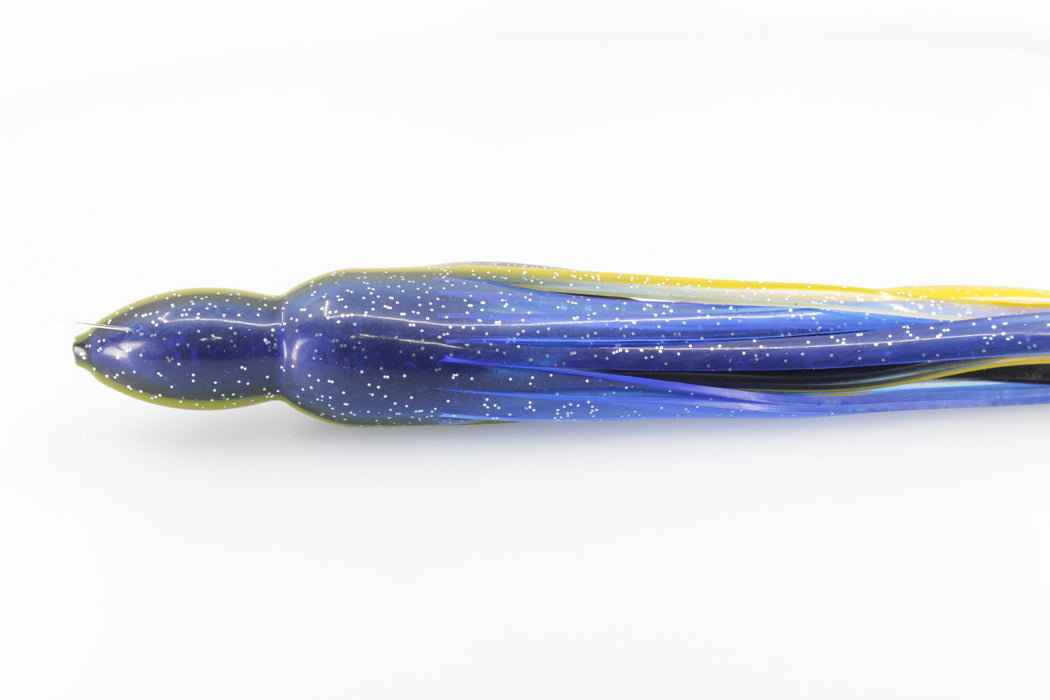 #187 BOM Replacement Skirt - Black-Blue Silver Glitter Yellow Line EZ-K